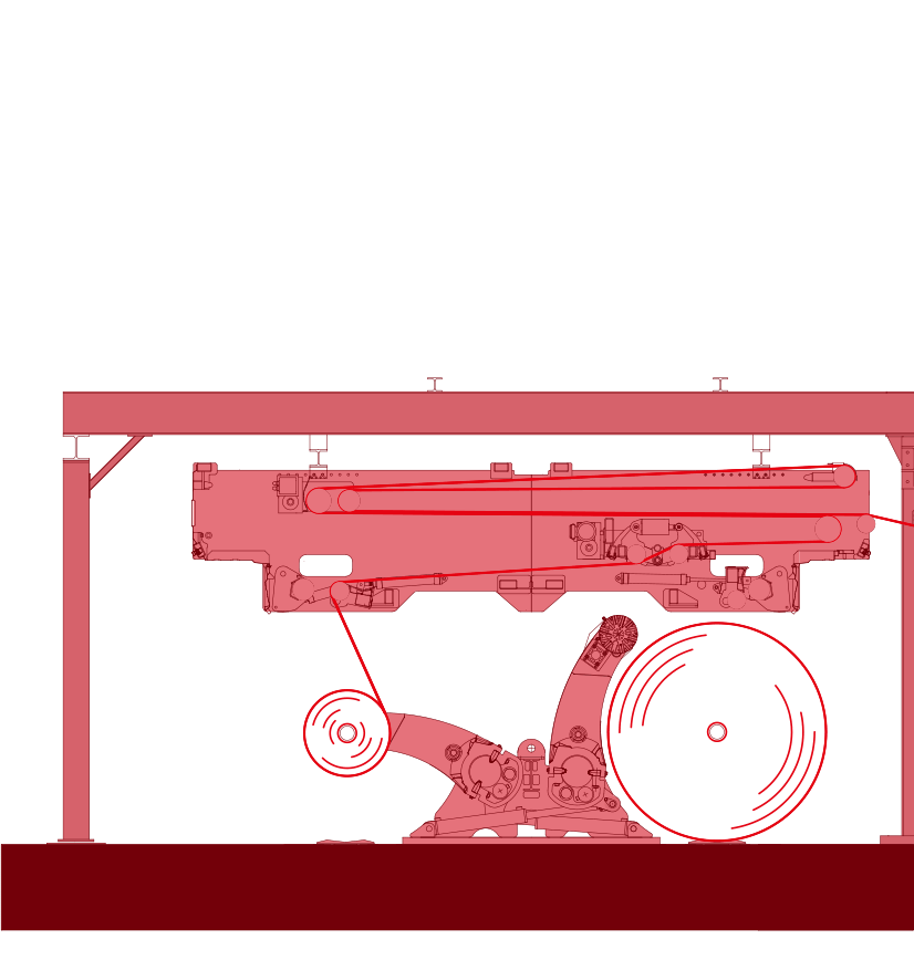 ROLL STAND AND SPLICER