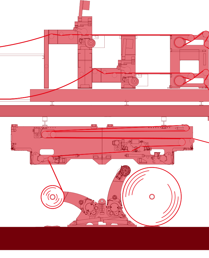 ROLL STAND AND SPLICER