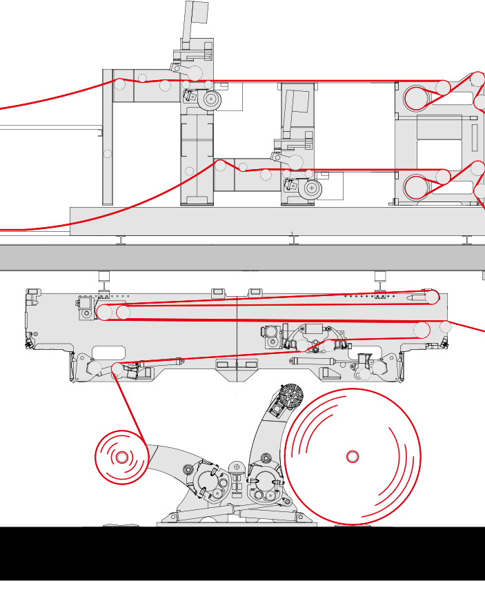 ROLL STAND AND SPLICER